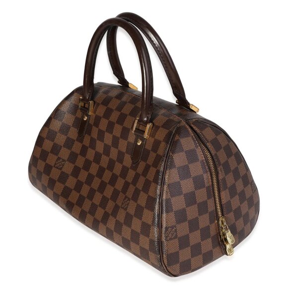 Authentic Louis Vuitton Damier Ebene Ribera MM Satchel Hand Bag - Picture 10 of 16